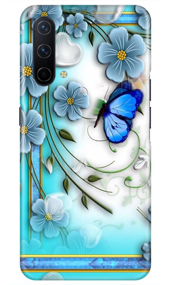 Blue Butterfly Case for OnePlus Nord CE 5G