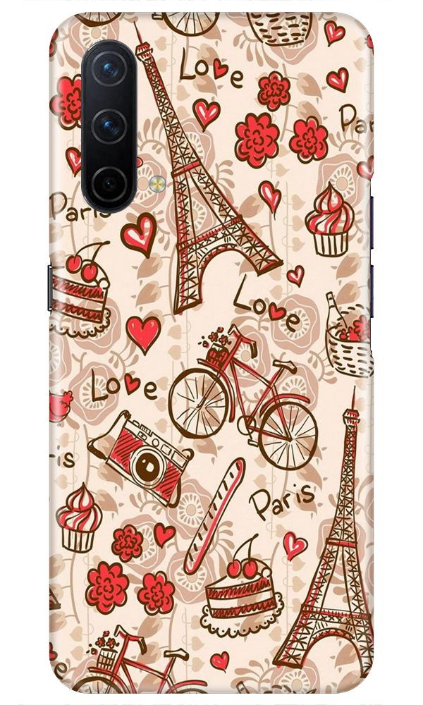 Love Paris Case for OnePlus Nord CE 5G  (Design - 103)