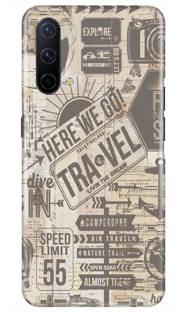Travel Case for OnePlus Nord CE 5G  (Design - 104)