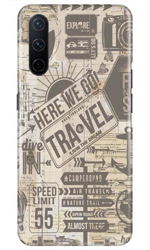 Travel Mobile Back Case for OnePlus Nord CE 5G  (Design - 104)