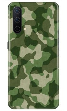 Army Camouflage Mobile Back Case for OnePlus Nord CE 5G  (Design - 106)