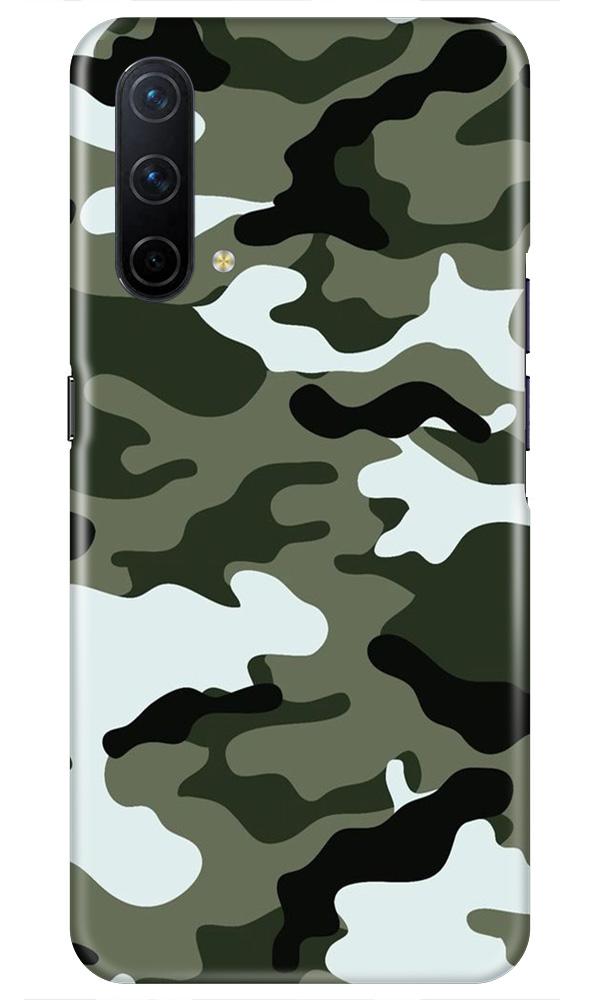 Army Camouflage Case for OnePlus Nord CE 5G  (Design - 108)