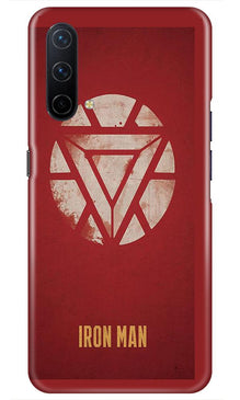 Iron Man Superhero Mobile Back Case for OnePlus Nord CE 5G  (Design - 115)