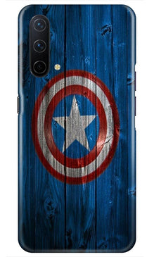 Captain America Superhero Mobile Back Case for OnePlus Nord CE 5G  (Design - 118)