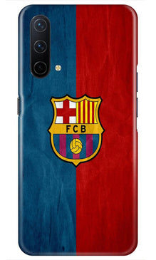 FCB Football Mobile Back Case for OnePlus Nord CE 5G  (Design - 123)
