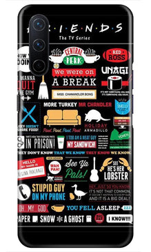 Friends Mobile Back Case for OnePlus Nord CE 5G  (Design - 145)
