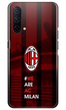 AC Milan Mobile Back Case for OnePlus Nord CE 5G  (Design - 155)
