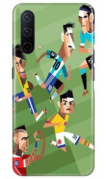 Football Mobile Back Case for OnePlus Nord CE 5G  (Design - 166)