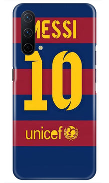 Messi Mobile Back Case for OnePlus Nord CE 5G  (Design - 172)