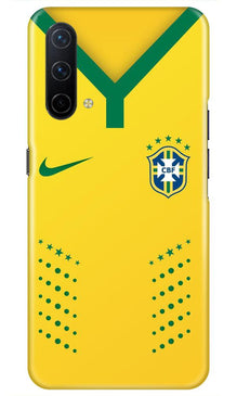 Brazil Mobile Back Case for OnePlus Nord CE 5G  (Design - 176)