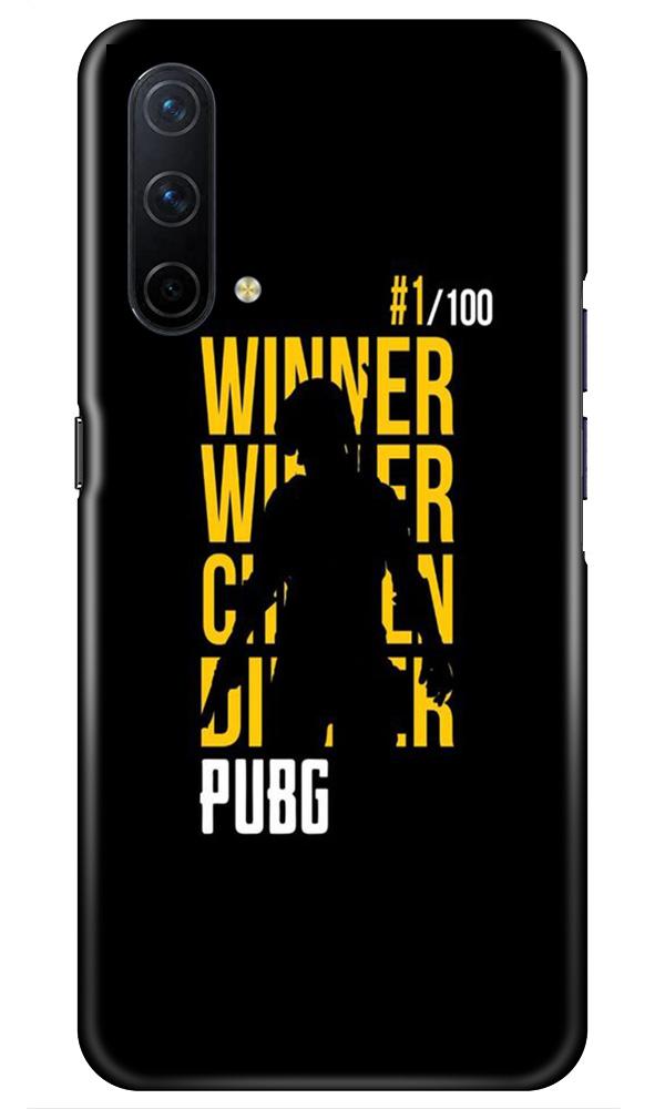 Pubg Winner Winner Case for OnePlus Nord CE 5G  (Design - 177)