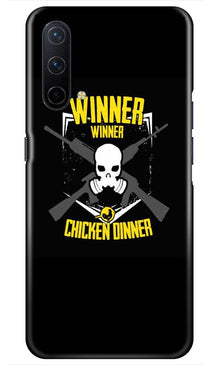 Winner Winner Chicken Dinner Mobile Back Case for OnePlus Nord CE 5G  (Design - 178)