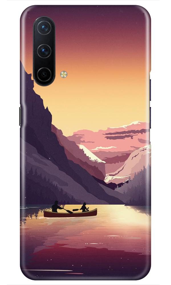 Mountains Boat Case for OnePlus Nord CE 5G (Design - 181)