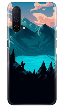 Mountains Mobile Back Case for OnePlus Nord CE 5G (Design - 186)