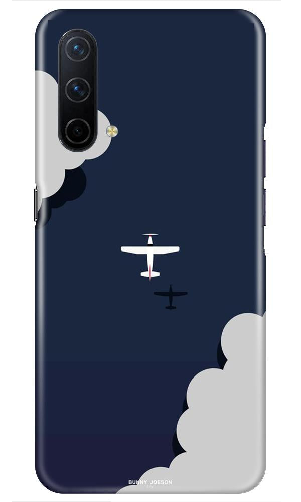 Clouds Plane Case for OnePlus Nord CE 5G (Design - 196)