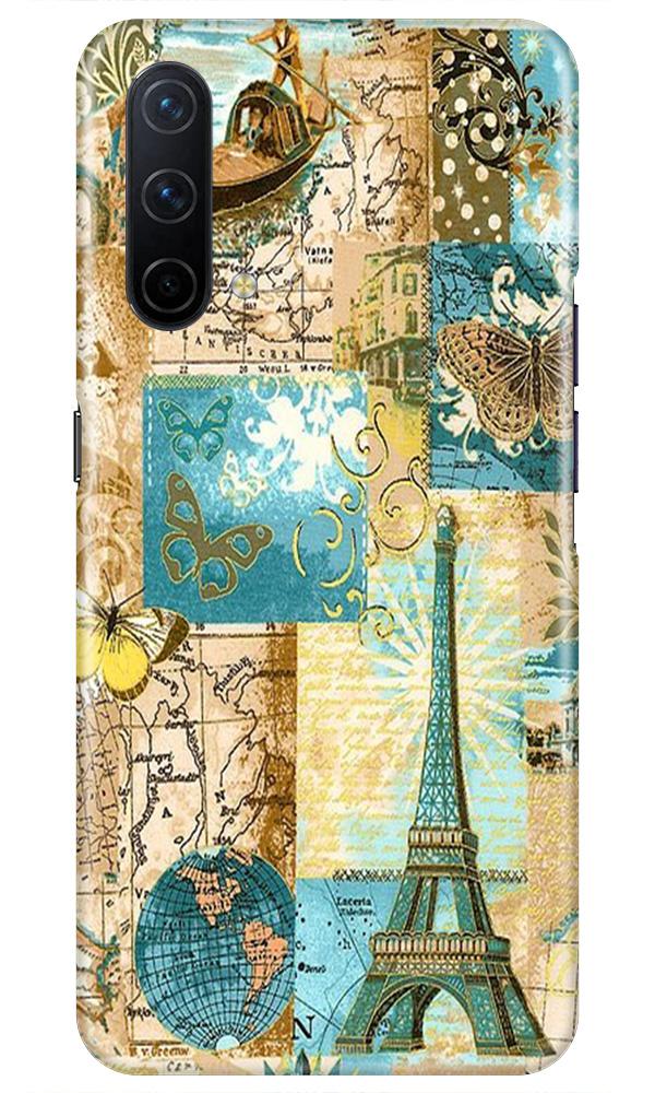 Travel Eiffel Tower Case for OnePlus Nord CE 5G (Design No. 206)