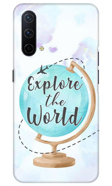 Explore the World Mobile Back Case for OnePlus Nord CE 5G (Design - 207)