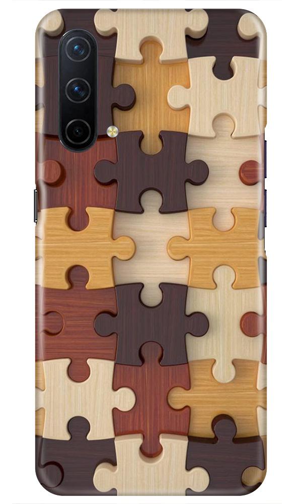 Puzzle Pattern Case for OnePlus Nord CE 5G (Design No. 217)