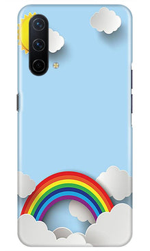 Rainbow Mobile Back Case for OnePlus Nord CE 5G (Design - 225)
