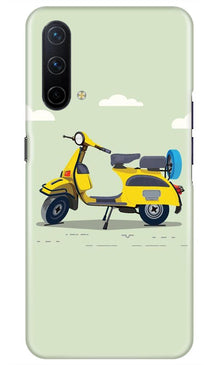 Vintage Scooter Mobile Back Case for OnePlus Nord CE 5G (Design - 260)