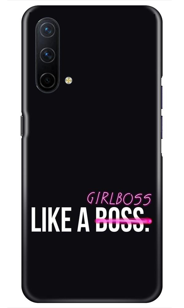 Like a Girl Boss Case for OnePlus Nord CE 5G (Design No. 265)