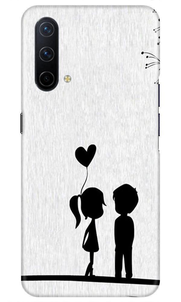 Cute Kid Couple Case for OnePlus Nord CE 5G (Design No. 283)