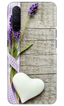 White Heart Case for OnePlus Nord CE 5G (Design No. 298)