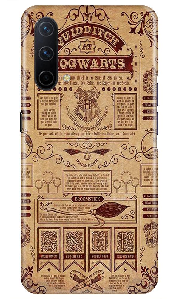 Hogwarts Mobile Back Case for OnePlus Nord CE 5G (Design - 304)