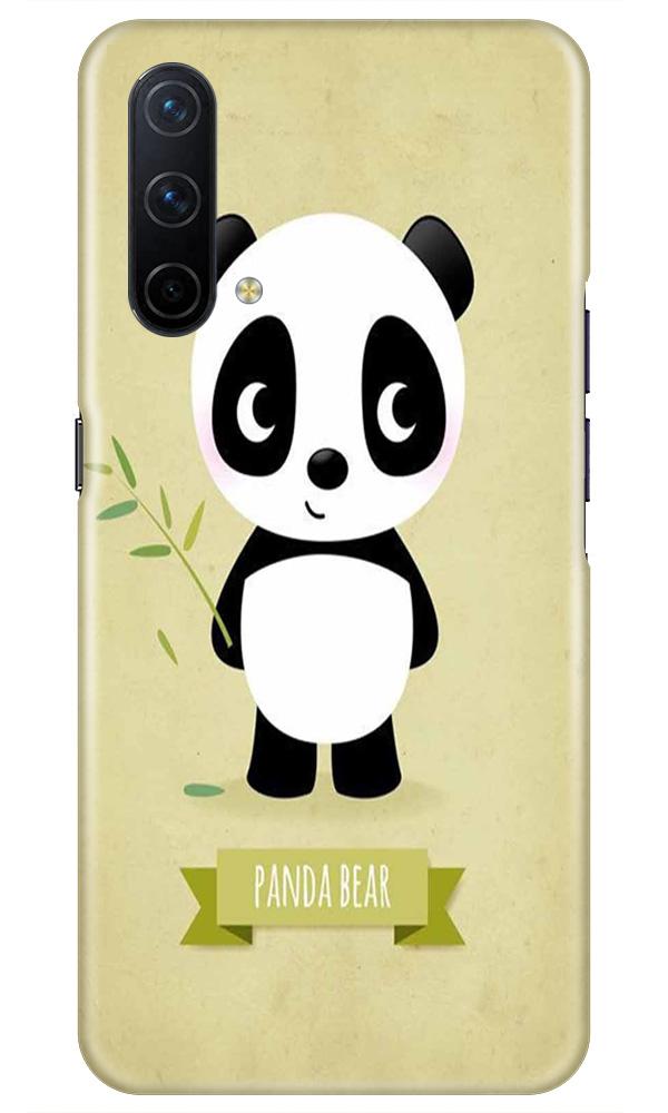 Panda Bear Mobile Back Case for OnePlus Nord CE 5G (Design - 317)