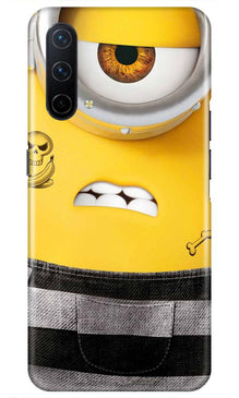 Minion Mobile Back Case for OnePlus Nord CE 5G (Design - 324)