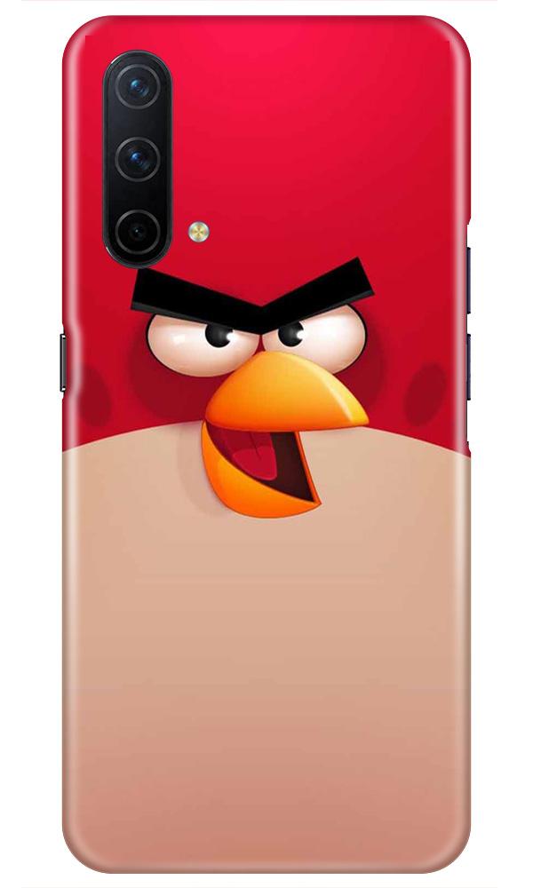 Angry Bird Red Mobile Back Case for OnePlus Nord CE 5G (Design - 325)