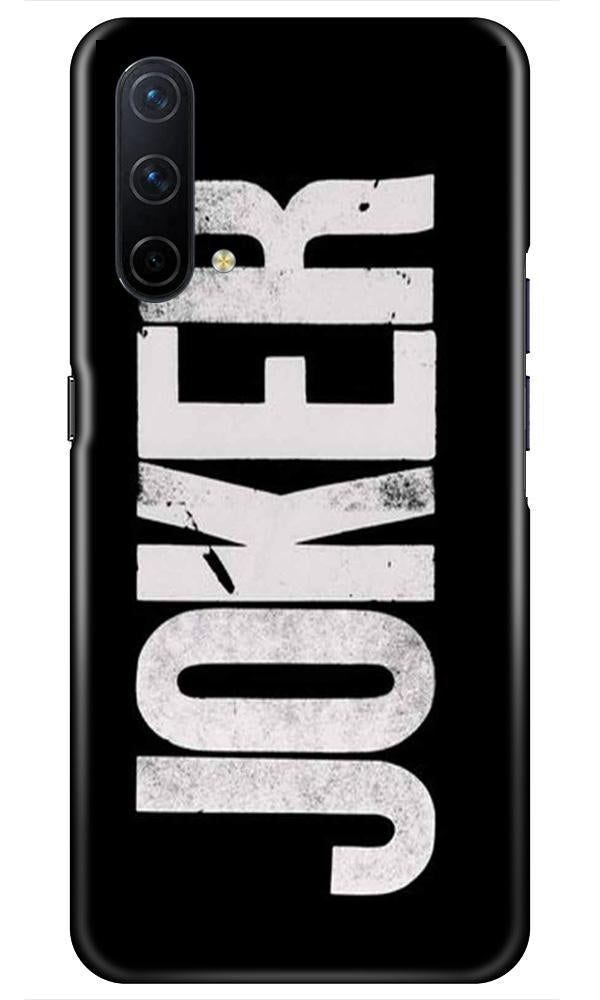 Joker Mobile Back Case for OnePlus Nord CE 5G (Design - 327)