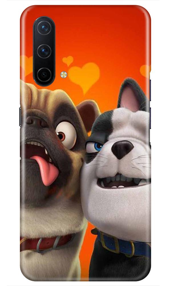 Dog Puppy Mobile Back Case for OnePlus Nord CE 5G (Design - 350)