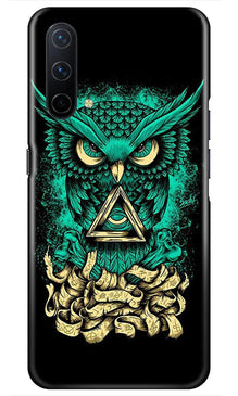 Owl Mobile Back Case for OnePlus Nord CE 5G (Design - 358)