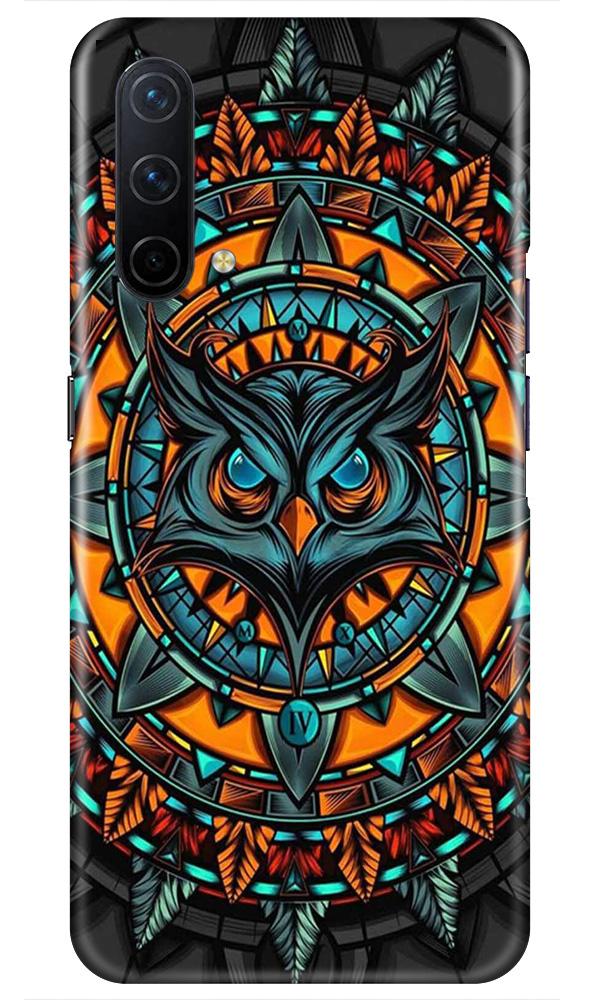 Owl Mobile Back Case for OnePlus Nord CE 5G (Design - 360)