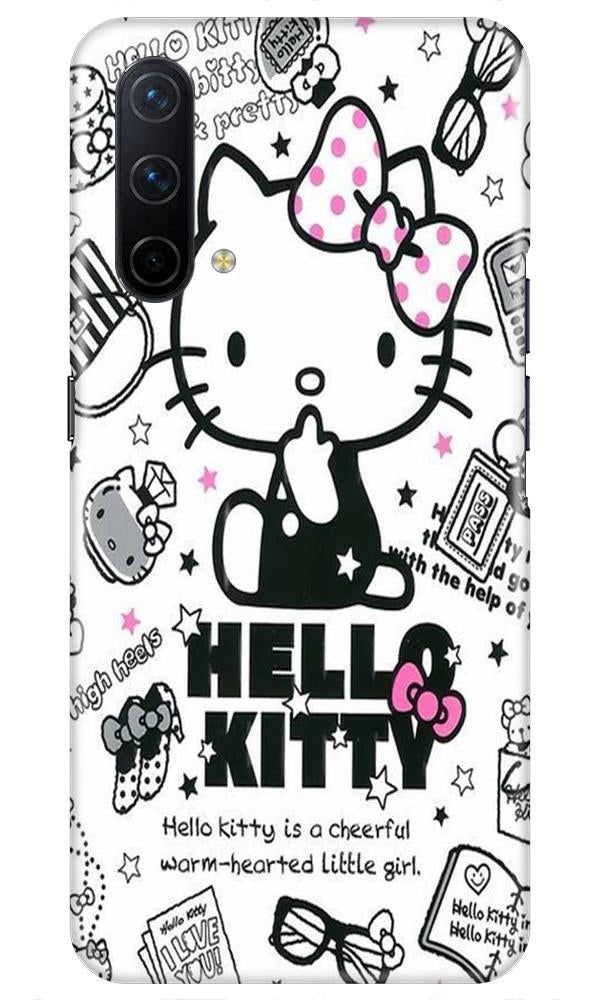 Hello Kitty Mobile Back Case for OnePlus Nord CE 5G (Design - 361)