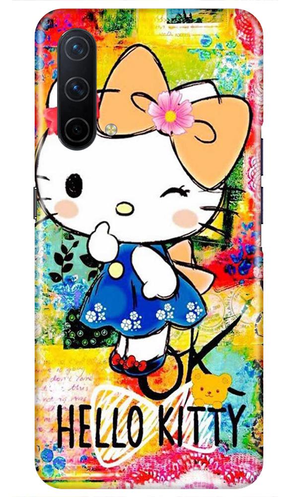 Hello Kitty Mobile Back Case for OnePlus Nord CE 5G (Design - 362)