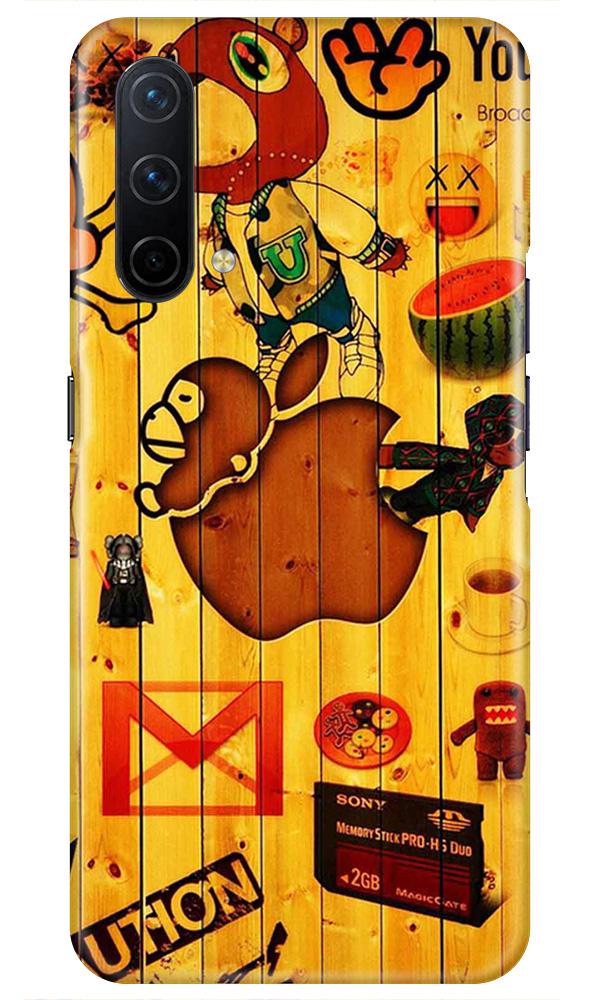Wooden Texture Mobile Back Case for OnePlus Nord CE 5G (Design - 367)