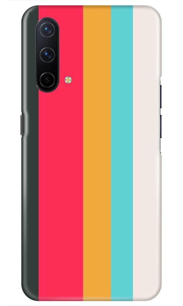 Color Pattern Mobile Back Case for OnePlus Nord CE 5G (Design - 369)