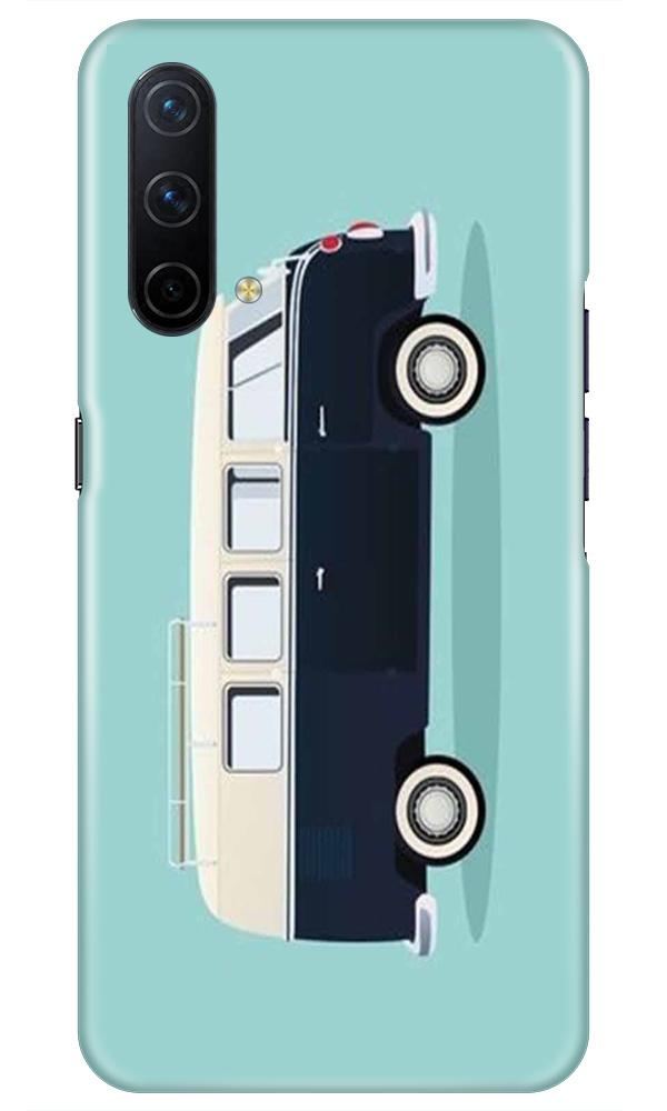 Travel Bus Mobile Back Case for OnePlus Nord CE 5G (Design - 379)