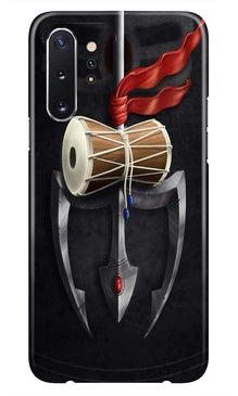 Lord Shiva Mahakal Mobile Back Case for Samsung Galaxy Note 10 Plus (Design - 1)