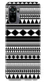 Black white Pattern Case for Redmi Note 10