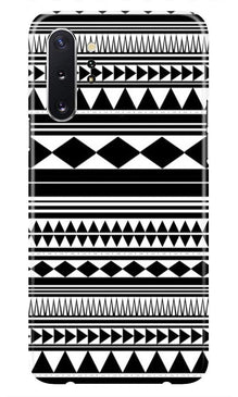 Black white Pattern Mobile Back Case for Samsung Galaxy Note 10 (Design - 5)