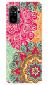 Rangoli art Case for Redmi Note 10