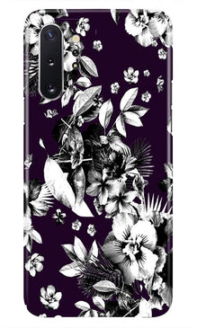 white flowers Mobile Back Case for Samsung Galaxy Note 10 (Design - 7)