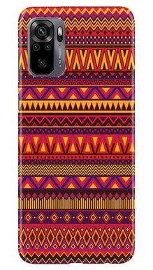 Zigzag line pattern2 Mobile Back Case for Redmi Note 10 (Design - 10)