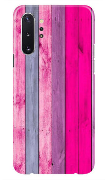 Wooden look Mobile Back Case for Samsung Galaxy Note 10 Plus (Design - 24)