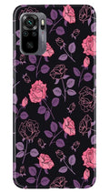 Rose Black Background Case for Redmi Note 10