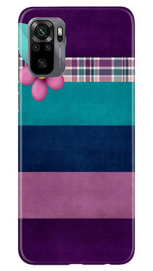 Purple Blue Mobile Back Case for Redmi Note 10 (Design - 37)