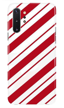 Red White Mobile Back Case for Samsung Galaxy Note 10 (Design - 44)